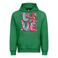 Emerald love with gnome Urban Hoodie - LillyAllenDesigns