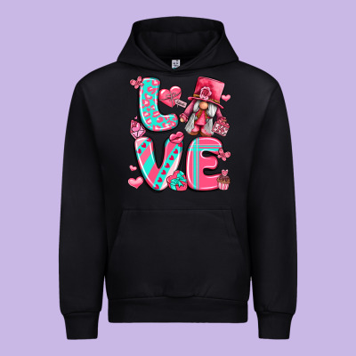 Love With Gnome Urban Hoodie Designed By Lillyallendesigns