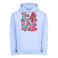 Pigment Grape Ice love with gnome Urban Hoodie - LillyAllenDesigns