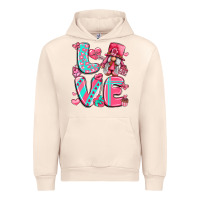Sandshell love with gnome Urban Hoodie - LillyAllenDesigns