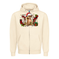 Sandshell Christmas joy chihuahua Zipper Hoodie - JahusDesignShop