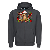 Smoke Christmas joy chihuahua Zipper Hoodie - JahusDesignShop