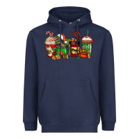 Navy trex coffee cups Heavyweight Hoodie - Jasminsmagicworld