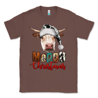 Chestnut merry christmas hereford cow Classic Tee - RanaPortraitStore