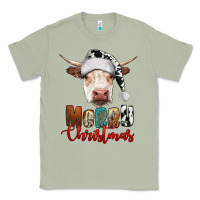Matcha merry christmas hereford cow Classic Tee - RanaPortraitStore