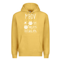 Antique Gold Meow Premium Hoodie - Bettercallsaul