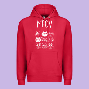 Meow Premium Hoodie Designed By Bettercallsaul
