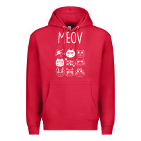 Cardinal Meow Premium Hoodie - Bettercallsaul