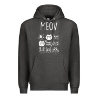 Charcoal Heather Meow Premium Hoodie - Bettercallsaul