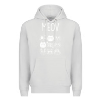 Dove Grey Meow Premium Hoodie - Bettercallsaul