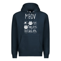 Navy Meow Premium Hoodie - Bettercallsaul
