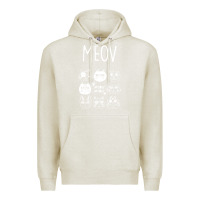 Oatmeal Heather Meow Premium Hoodie - Bettercallsaul