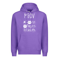 Purple Meow Premium Hoodie - Bettercallsaul