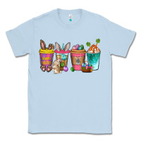 Dusty Blue Easter coffee drinks Easter Day Classic Tee - Neo Western