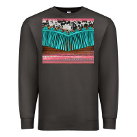 Smoke western fringe cowhide leopard Premium Sweatshirt - BarkalooDesign
