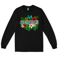 Black summer Long Sleeve Tee - SublimationCraftShop