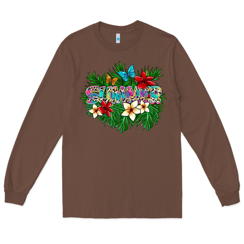 Summer Long Sleeve Tee by SublimationCraftShop | Teevron