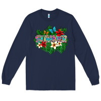 Navy summer Long Sleeve Tee - SublimationCraftShop