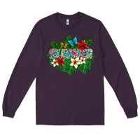 Plum summer Long Sleeve Tee - SublimationCraftShop
