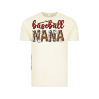 Vintage Arctic baseball nana with leopard Vintage Tee - texasbilliewilder