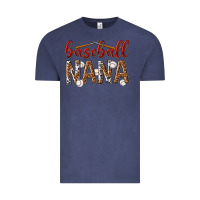 Vintage Denim baseball nana with leopard Vintage Tee - texasbilliewilder