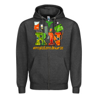 Charcoal Heather registered nurse juneteenth Zipper Hoodie - AdoDesignShop