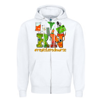 White registered nurse juneteenth Zipper Hoodie - AdoDesignShop