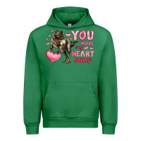 You Make My Heart Saur Urban Hoodie | Teevron