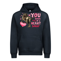 Navy you make my heart saur Urban Hoodie - LillyAllenDesigns
