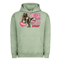 Pigment Oil Green you make my heart saur Urban Hoodie - LillyAllenDesigns