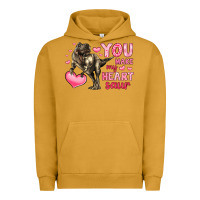 Pigment Peanut Butter you make my heart saur Urban Hoodie - LillyAllenDesigns