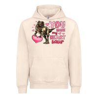 Sandshell you make my heart saur Urban Hoodie - LillyAllenDesigns
