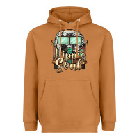 Meerkat hippie soul caravan Heavyweight Hoodie - BarkalooDesign