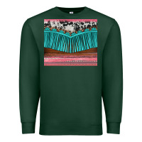 Sports Green western fringe cowhide leopard Premium Sweatshirt - BarkalooDesign