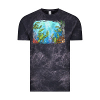 Cloud Black lobster background Vintage Tee - BarkalooDesign