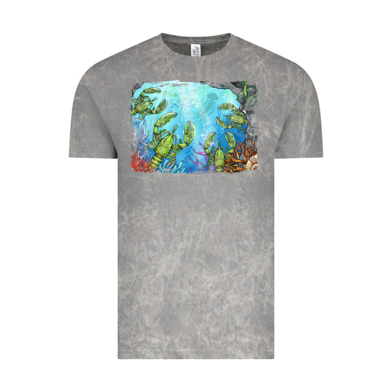 Lobster Background Vintage Tee by BarkalooDesign | Teevron