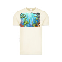 Vintage Arctic lobster background Vintage Tee - BarkalooDesign