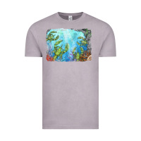 Vintage Zinc lobster background Vintage Tee - BarkalooDesign