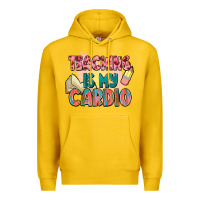 Lemon teaching is my cardio Premium Hoodie - NancyCooperArtShop