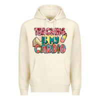 Sandshell teaching is my cardio Premium Hoodie - NancyCooperArtShop