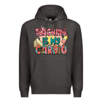 Smoke teaching is my cardio Premium Hoodie - NancyCooperArtShop