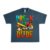 Midnight Navy pre k dude Urban Heavy Tee - texasbilliewilder