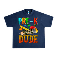 Navy pre k dude Urban Heavy Tee - texasbilliewilder