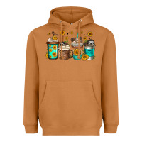Meerkat sloth coffee cups Heavyweight Hoodie - Jasminsmagicworld