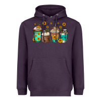 Plum sloth coffee cups Heavyweight Hoodie - Jasminsmagicworld
