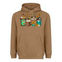 Toasted Coconut sloth coffee cups Heavyweight Hoodie - Jasminsmagicworld