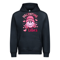 Navy valentine vibes Urban Hoodie - LillyAllenDesigns