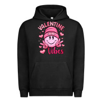 Pigment Black valentine vibes Urban Hoodie - LillyAllenDesigns