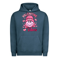 Pigment Midnight Navy valentine vibes Urban Hoodie - LillyAllenDesigns