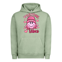 Pigment Oil Green valentine vibes Urban Hoodie - LillyAllenDesigns